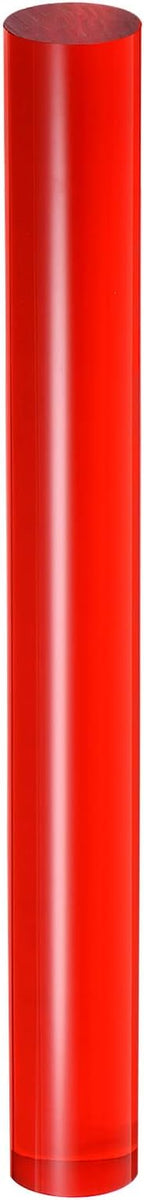 HARFINGTON Acrylic Clay Roller 9 Inch x 1 Inch Solid Non-Stick Plastic Round by HARFINGTON