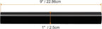 HARFINGTON Acrylic Clay Roller 9 Inch x 1 Inch Solid Non-Stick Plastic Round - Image 2
