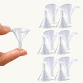 Mini Funnels Set, Small Clear Plastic Funnel by Unknown