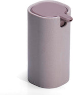 LINE+ARC Modern Easy-to-Press Soap Dispenser. No-Rust Cute Bathroom Pink Marble by LINEARC