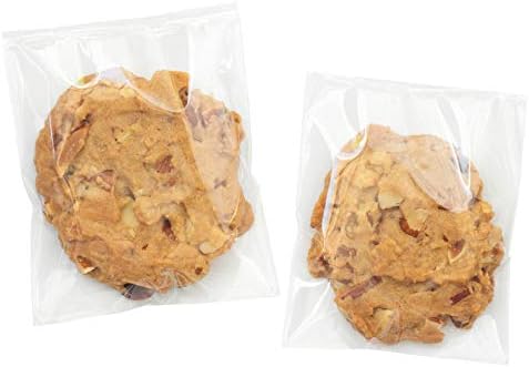 4x6 In Cookie Bags Clear Self Sealing Cellophane Treat Bags 200Pcs by Morepack