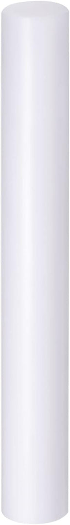 HARFINGTON Acrylic Clay Roller 8 Inch x 1 Inch Solid Non-Stick Plastic Round by HARFINGTON