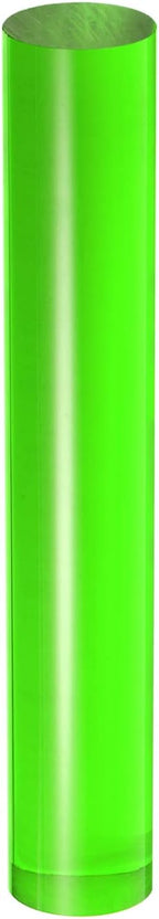 HARFINGTON Acrylic Clay Roller 6 Inch x 1 Inch Solid Non-Stick Plastic Round by HARFINGTON