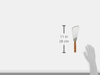 New Star Foodservice 43068 Wood Handle Fish Spatula, 6.5" Blade - Image 3