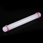 HARFINGTON Fondant Rolling Pin 12 Inch x 1.38 Inch Adjustable Guide Rings - Image 3