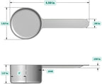 3 Tablespoon Long Handle Plastic Measuring Scoop - Image 2