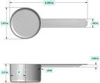 3 Tablespoon Long Handle Plastic Measuring Scoop - Image 2