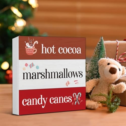 Hot Cocoa Bar Winter Decorations Indoor - Christmas Decor - Image 5