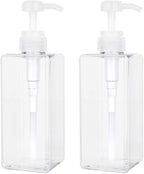 Pump Bottle, Refillable Plastic Empty Lotion Soap Dispenser Liquid Container by JiatuA
