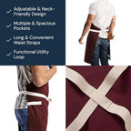 hedley & bennett Crossback Apron - Image 3