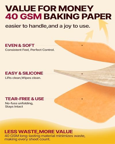 Katbite Tulip Cupcake Liners Holders 200PCS, Muffin Baking Cups - Image 4