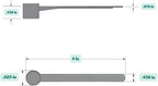 1.5 mL Long Handle Plastic Measuring Spoon - Image 2