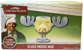 National Lampoon’s Christmas Vacation Griswold Moose Mugs – Holiday Drinkware Set, Movie Collectible Cups, Gag Gift, White Elephant for Adults Kids and Family - 8 oz glass by ICUPInc
