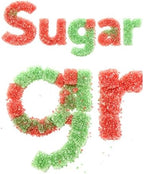 Edible Red and Green Sanding Sugar Sprinkles 142g/ 5.01oz Christmas Themed Sanding Sugar for Baking and Decorating Topping Cake Cookie Cupcake Topper Ice Cream Supplies - Image 6