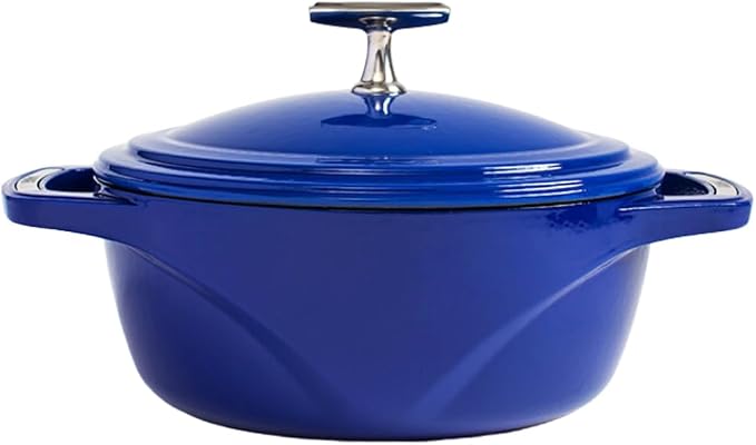 Lodge USA Enamel 4.5 Qt Enameled Cast Iron Dutch Oven by Lodge