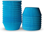 200 Paper Cupcake Liners, Muffin Liners or Baking Cups for Desserts, Muffins, Cupcakes and More Treats; Grease Proof, No Smell, Food Grade, Nut Serving Containers (Blue) - Image 7