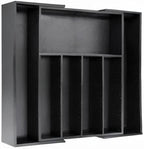 VaeFae Premium Bamboo Drawer Organizer, Expandable Silverware Drawer Organizer - Image 8
