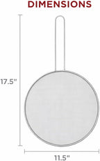 HIC Kitchen Splatter Screen, 18/8 Stainless Steel - Image 5