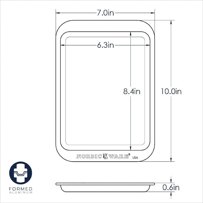 Nordic Ware Naturals Compact Baking Sheet - Image 3