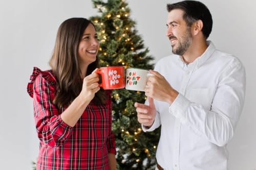 Pearhead Oh What Fun Christmas Camper Mug, Holiday Coffee Cup, 15 oz - Image 5