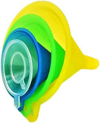 Funnels Variety Set of 5 Mini, Small to Larg Plastic Funnel - Image 8