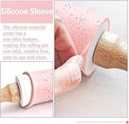 Silicone Rolling Pin for Baking, 15Inch Pastry Dough Roller - Image 3