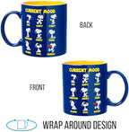 Silver Buffalo Peanuts Snoopy Current Mood Emotions, Ceramic Mug, 20oz - Image 5