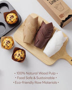 Bake Choice 200pcs Tulip Cupcake Liners, Standard Size, Mix Color - Image 4