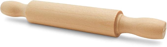 Wooden Mini Rolling Pin, 5 Inches Long, Crafting and Imaginative Play, by - Image 4