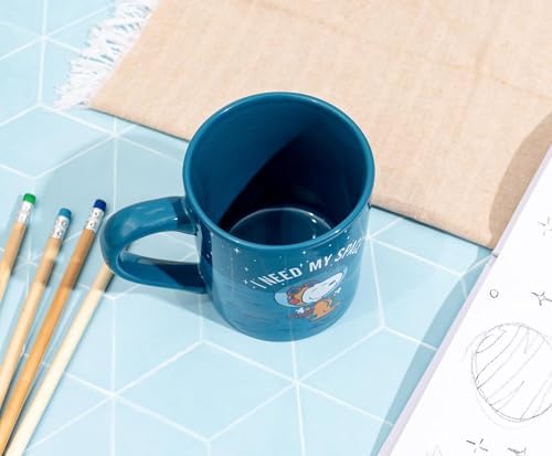 Silver Buffalo Peanuts Snoopy I Need My Space, Ceramic Mug, 14oz - Image 7