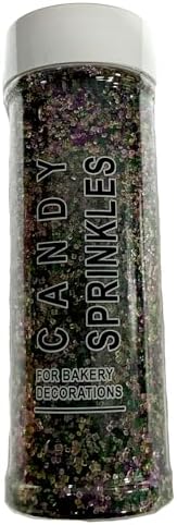 Edible 4-Colors Sanding Sugar Sprinkle 142g/ 5.01oz Sugar Crystals for Cake Decorating Baking Cakes Cupcakes and Cake Decorations for Wedding Parties Valentines Day Halloween Christmas - Image 6