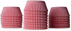 200 Paper Cupcake Liners, Muffin Liners or Baking Cups for Desserts, Muffins, Cupcakes and More Treats; Grease Proof, No Smell, Food Grade, Nut Serving Containers (Pink) - Image 4