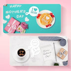 JULBEAR 36Pcs Mother's Father's Day Cookie Cake Stencil Templates - Image 4