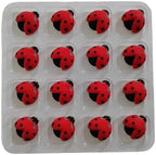 EPHVODI Ladybugs Cakes Decorations Edible Ladybug Shaped Hard Sugar Icing Decorations Cupcake Toppers for Baking Cookie Ice Cream Candy Decoration - Image 4
