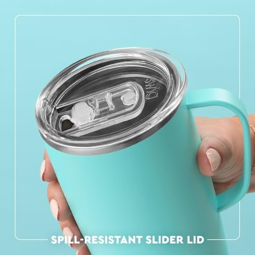 Swig Life 22oz Insulated Travel Mug with Handle & Lid, Egg Hunt - Image 4