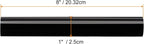 HARFINGTON Acrylic Clay Roller 8 Inch x 1 Inch Solid Non-Stick Plastic Round - Image 2