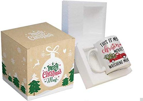 BLUE RIBBON Christmas Gifts, This is My Christmas Movies Watching Mug, in Decorative Box - Image 2