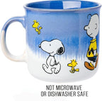 Silver Buffalo Peanuts Charlie Brown, Reactive Glaze Camper Mug, 20oz - Image 3
