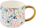 Sweet Water Decor Mahjong Coffee Mug, 14oz Fine Bone China Cup by SweetWaterDecor