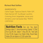 Supernatural Richest Red Softies, Dye-Free, Made By Moms, Vegan Topper 16oz - Image 2
