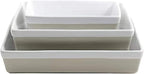 MARTHA STEWART 3-Piece Oven to Table Stoneware Bakeware Set – Baking Dish & - Image 4