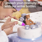 10pcs Squeeze Writer Bottles 30ml/60ml Plastic Icing Bottles Small Easy Squeeze Bottle 1 And 2 Ounce For Cakes Cookie Decorating, Food Coloring, Food DIY & Ice Cream Decoration - Image 3