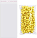 6x12 In Self Sealing Cellophane Bags, Clear Cellophane Bags 200PCS by Morepack
