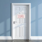Candy Cane Lane Sign, Christmas Hanging Wood Sign, Winter Decorative Wall Signs, Rustic Winter Wooden Door Signs, Farmhouse Outdoor Wood Christmas Decor, Xmas Wall Porch Plaque Decor - Image 6