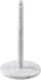 Koville Italian Marble Paper Towel Holder Countertop, Carrara Stone Paper Towel by Koville