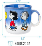 Silver Buffalo Peanuts Charlie Brown, Reactive Glaze Camper Mug, 20oz - Image 2