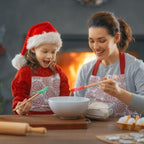 12 Pcs Christmas Silicone Spatula Pot Holder Set Xmas Baking Gift, Classic - Image 4