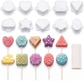 10 Pcs Cake Pop Molds Set with 100 Sticks by Yiyiring