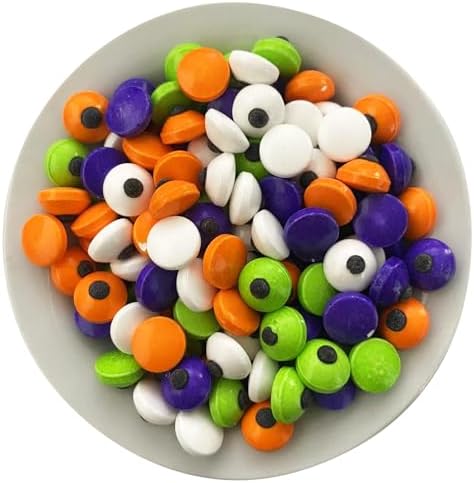 Candy Eyeballs Eyes Edible for Decorating Mix Color Dessert Sprinkles Cake Cupcakes Toppers Cookies Baking Halloween Christmas Easter Decoratings - Image 4