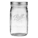 Ball Glass Mason Jars with Lids and Bands, Used - Image 2